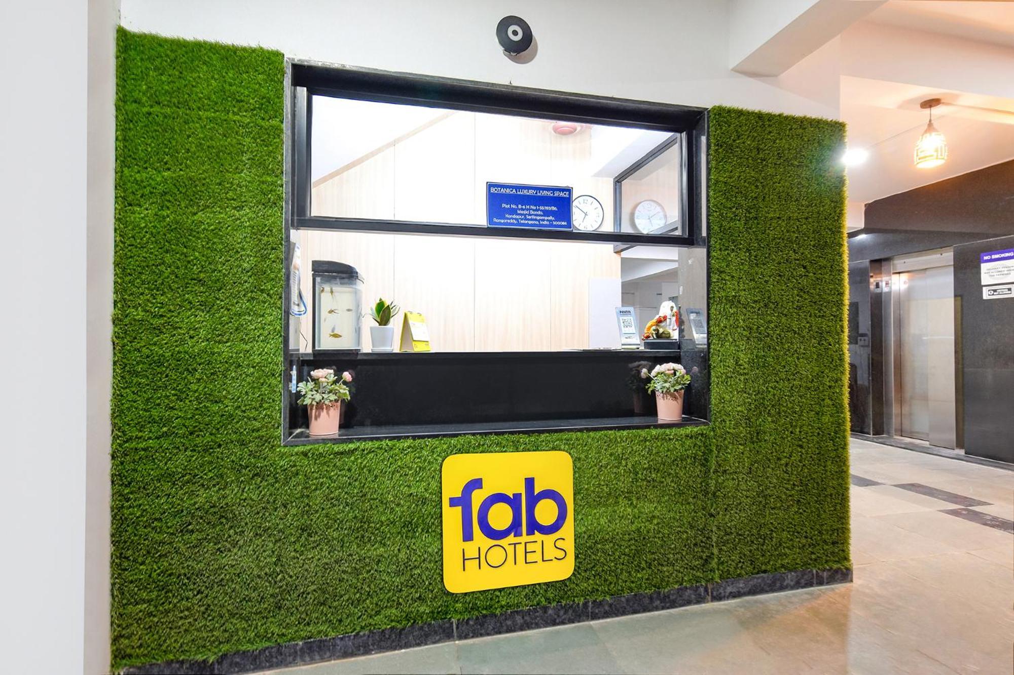 Fabhotel The Botanica - Nr Hyderabad Central University, Kondapur Kondapur  エクステリア 写真
